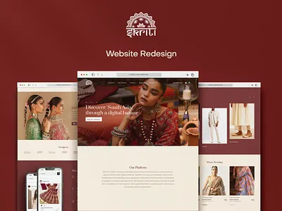 Skriti_website revamp clean design fashion website graphic design minimal design ui ui design user experience user interface webiste template website website design