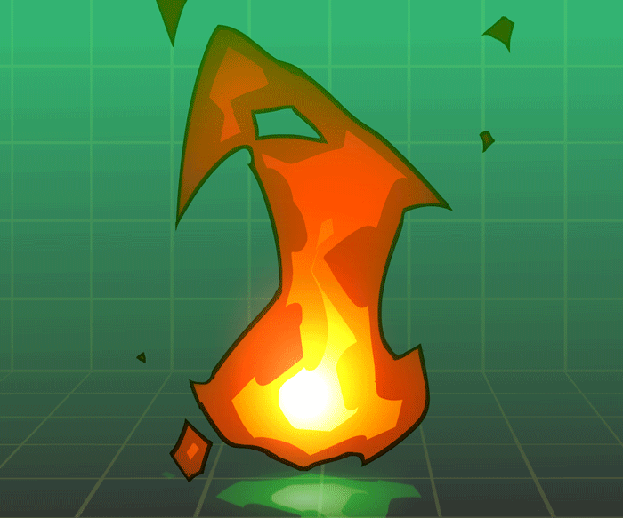 2D animation “STYLIZED FIRE” VFX part 1 2d adobe animate animation digital art fire flame flipbook frame by frame fx gif ivan boyko motion graphics stylised vector vfx wacom