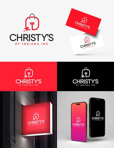 Christy's Logo Design ecommerce logo