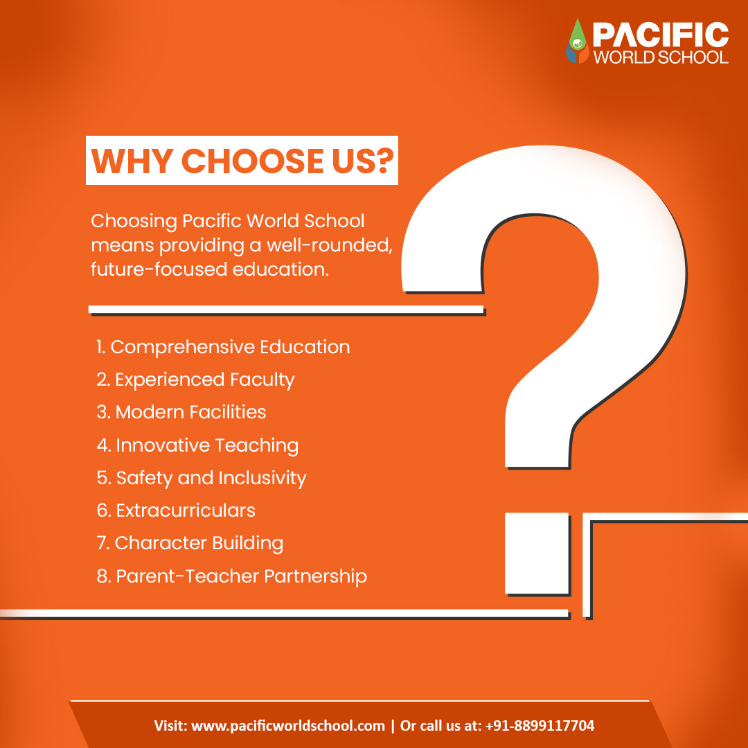 Why Choose Us by Pacific World School on Dribbble