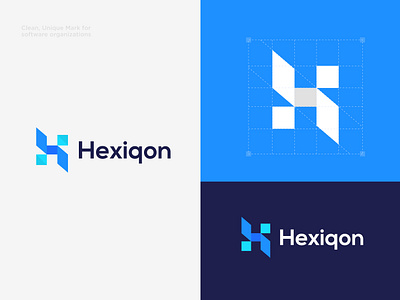 Hexiqon Logo branding business logo creative logo custom logo h logo icon identity it logo letter logo logo logotype minimalist logo modern logo software logo startup logo tech logo technology icons technology logo typography unique logo