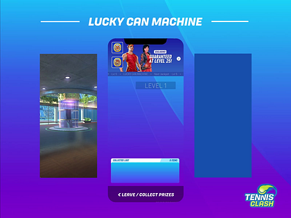 Tennis Clash - Lucky Can Machine