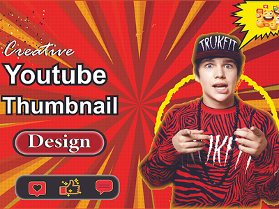 Creative YouTube Thumbnail artistic thumbnails colorful designs creative elements creative graphics design inspiration design trends digital art eye catching design graphic design graphic designers illustration art thumbnail art thumbnail design typography design visual art visual content you tube design you tube thumbnails youtube art youtube creators