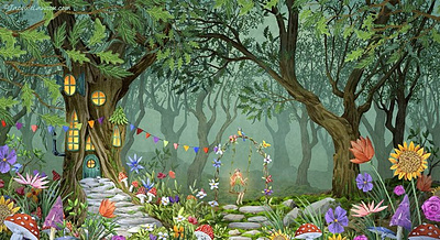 The Forest Fairy X Marieke Nelissen fairytale flowers forest magical narrative nature outdoors
