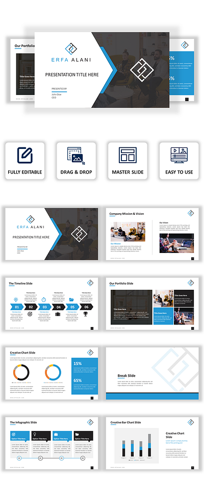 PowerPoint template for Executives business plan design google slide infographic keynote marketing pitch deck powerpoint powerpoint template ppt ppt template presentation presentation template sales deck slide slide design social media post whitepaper