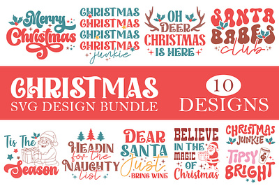 Christmas SVG Design Bundle 3d animation app branding design graphic design illustration logo ui vector