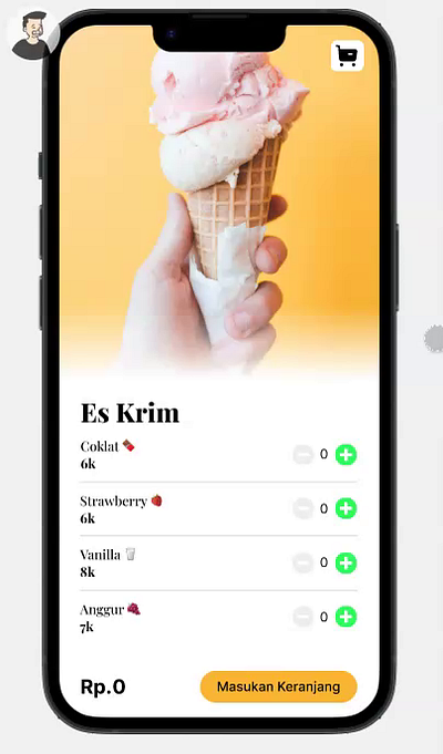 Advanced Prototyping for 🍦 Apps advanced prototyping design figma interactive prototype mobile app design mobile ui mobile ux mobile ux design prototyping ui ux