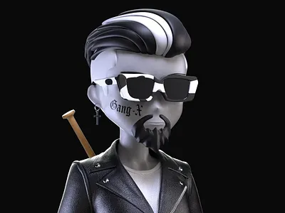 Gang is grow 3d 3d animation 3d art 3d character 3d modeling animation character animation character design character modeling digital art digital sculpting motion graphics nft nft bitcoin