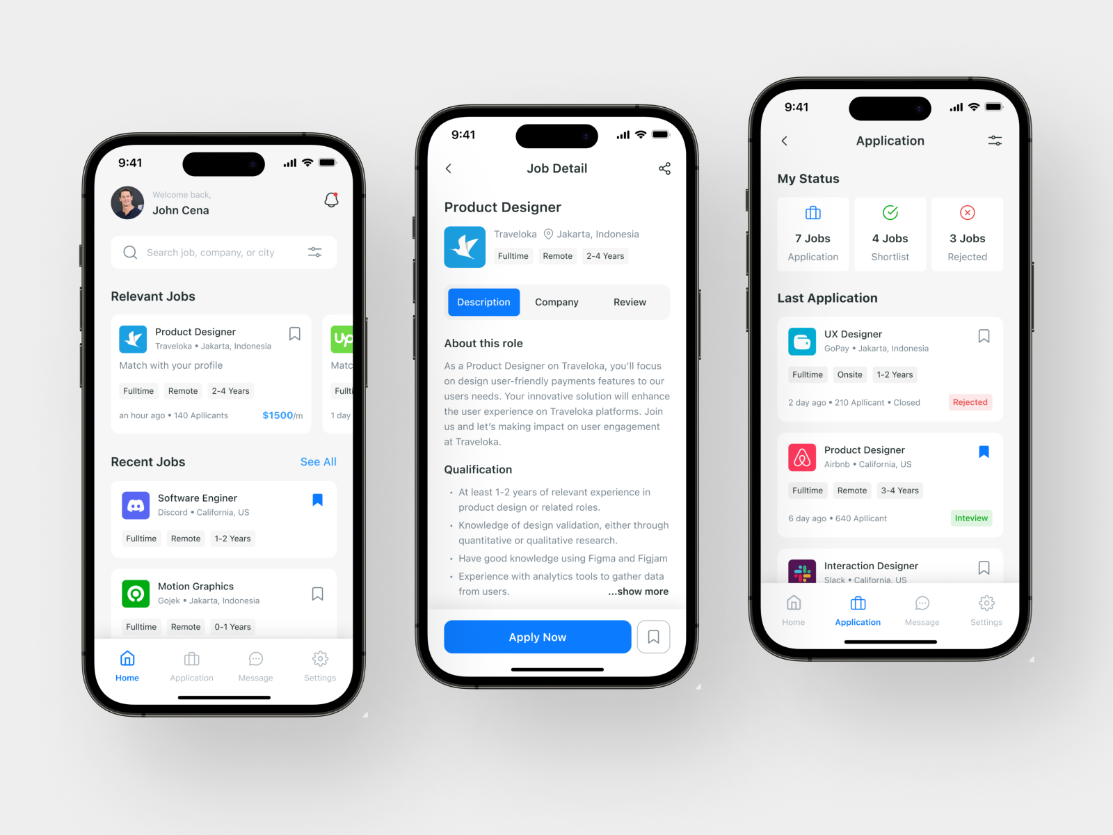 Example of Mobile App Design