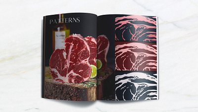 Pattern Design brand identity branding graphic design logo pattern pattern design restaurant