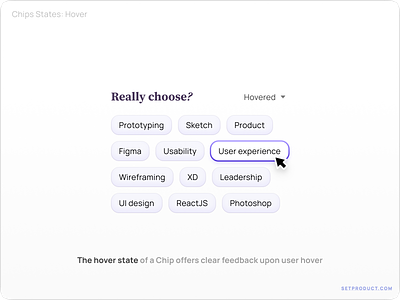 Unlocking Success: Chip Design and UI/UX Tutorial for Designers active app chip chip ui chips design design system figma filter filtering filters hover select selected ui ui kit web