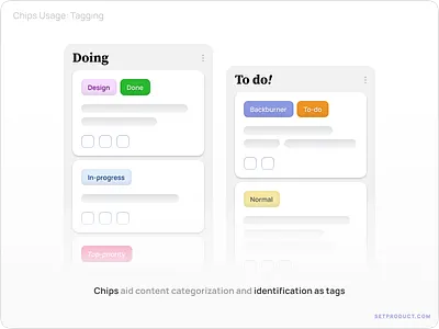 Mastering Chip Design for Exceptional UI/UX: A Tutorial app badge badges card chip chips crm dashboard design design system tag tags task templates ui ui kit web