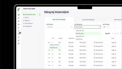 Hospital System ui