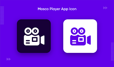 Mosco Player App Icon Design app icon design mosco player uiux xd