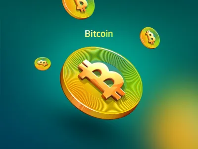 Bitcoin bitcoin bitcoin illustration block chain coin coin illustration concept concept art concept illustration crypto crypto currency digital art digital currency digital illustration illustration painting ui ui ux web 3