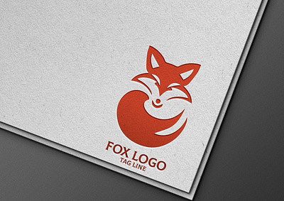 Fox Logo animal branding design fox graphic design illustration logo typography vector