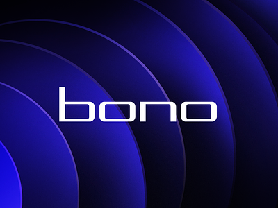 Bono branding design dribbble graphic design typography vector wordmark