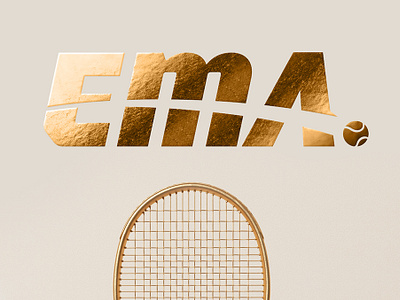 Tennis with Ema - Logo Design branding graphic design instructor logo tennis