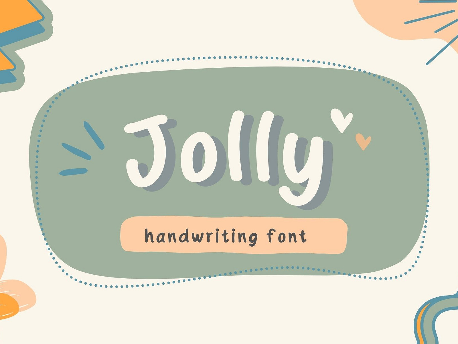 Jolly Handwriting Font>>https://creativemarket.com/Ruddean2109 by ...