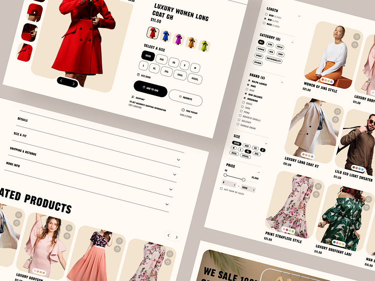 99Shop - Ecommerce Website | Shop & Details Page by Shafiqul Islam 🌱 on ...