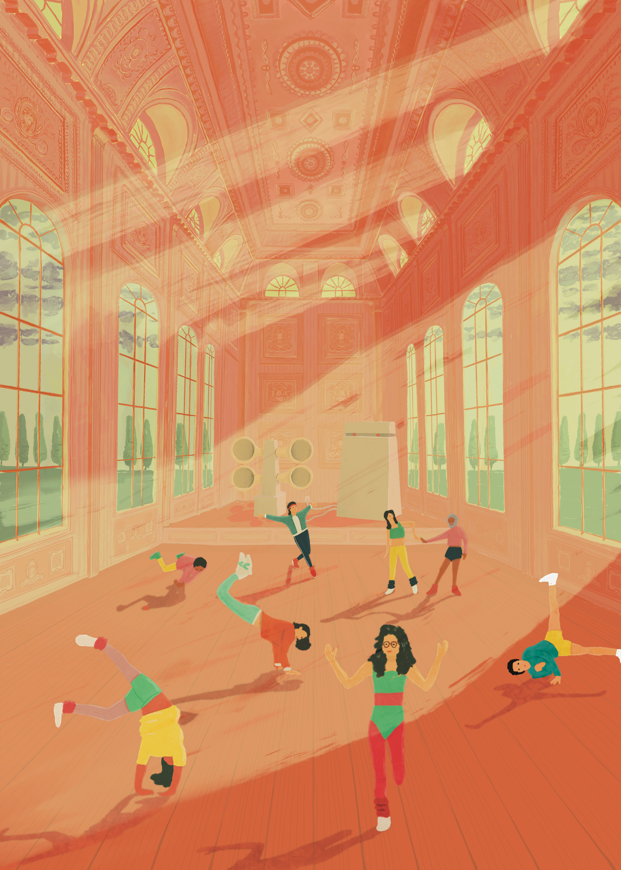 Machines Should Play; People Should Dance by Ben Baker on Dribbble