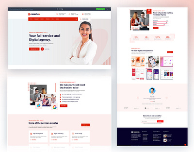 Digital Agency and Software Company HTML5 Template startup