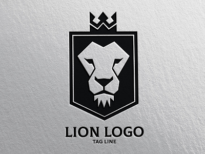 Lion King Logo animal branding design graphic design illustration king lion logo typography vector