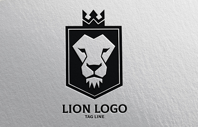 Lion King Logo animal branding design graphic design illustration king lion logo typography vector