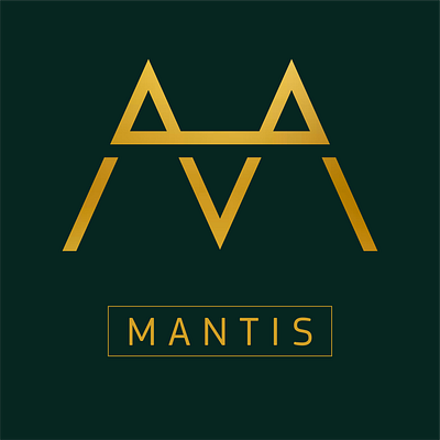 M A N T I S brand branding design graphic graphic design identity branding logo logo design photo