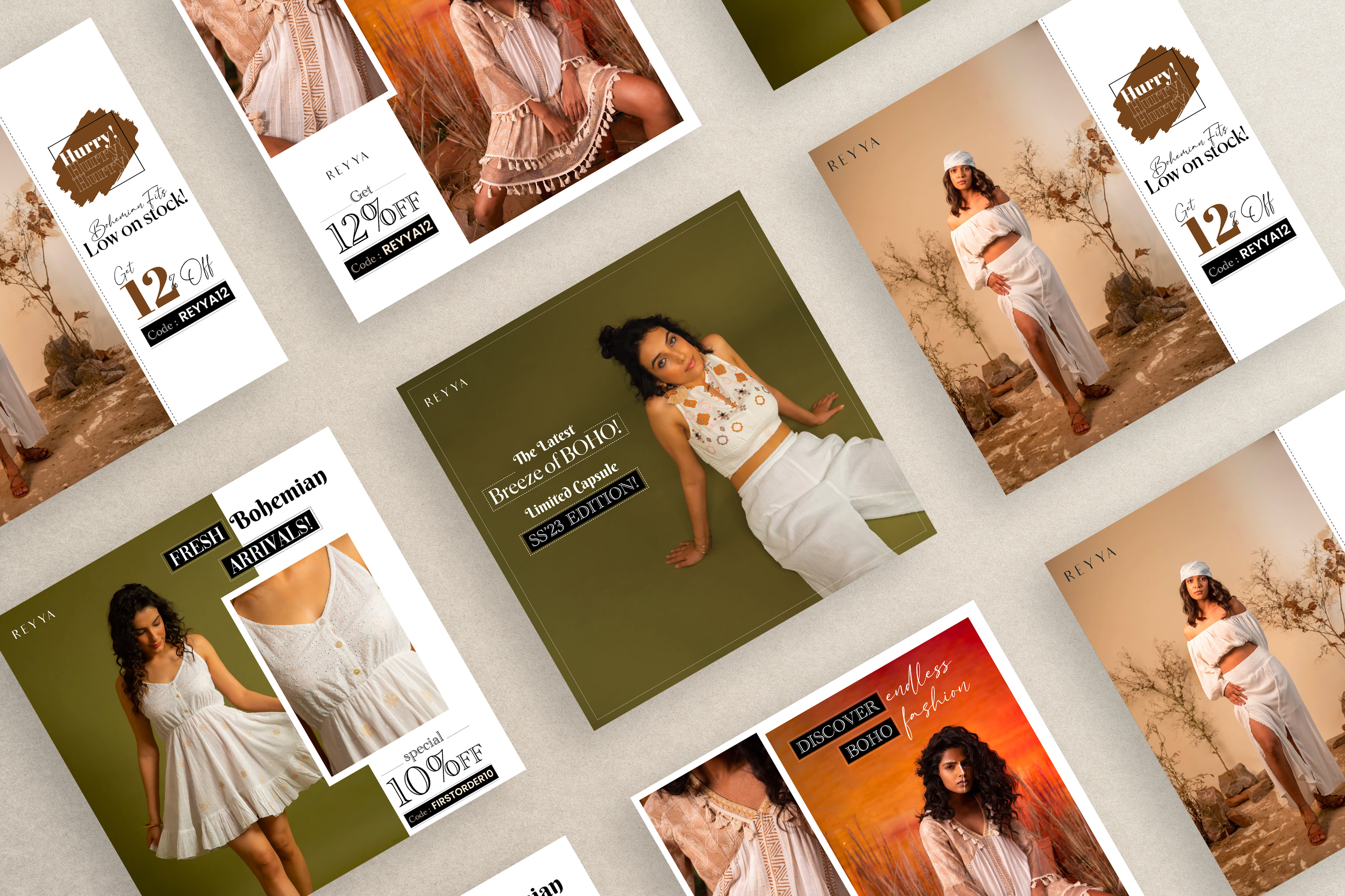 Social Media Post advertising fashion graphic design instagram post instagram template social media