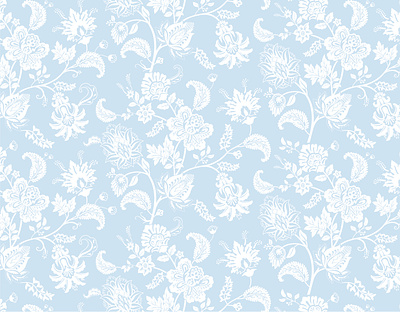 Fantasy Floral Pattern background design floral floral pattern illustration india vector wallpaper xmas