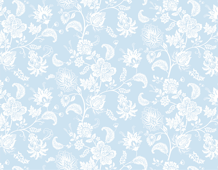 Fantasy Floral Pattern by Tania Anisimova on Dribbble