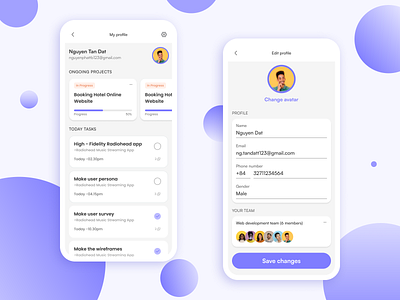 Daily UI 006 - User Profile app design graphic design illustration ui ux