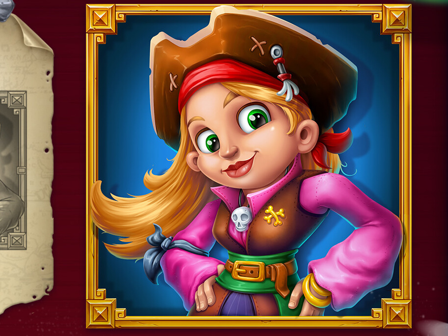 Annie the pirate by Cyril Skachkov on Dribbble