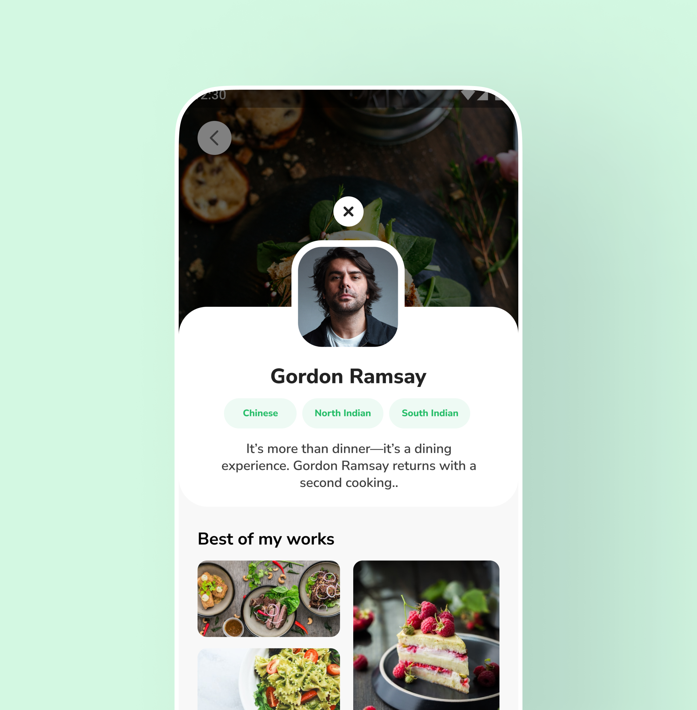 Profile UI dailyui design mobile design typography