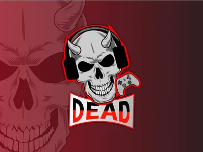 Skull mascot and gaming logo 2d logo 3d best design branding character logo gaming logo graphic design illustration logo professional logo skull logo sports logo unique design