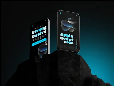 Previous Apple Event 2023 app apple event apple iphone black app colors darkmod design freebies ui ux website
