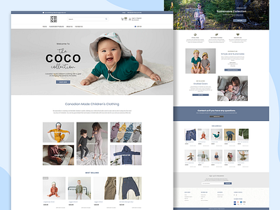 Coco Website Design ecommerce