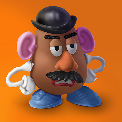 Mr. Potato - Digital Painting