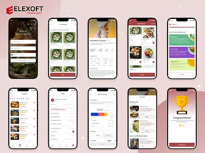 Food App Ui Design 3d animation appstore branding figma mockup food graphic design ios design logo mockup design motion graphics ui user experience design user interface design user personas