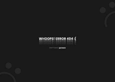 Error 404 Screen 404 app dailyui dailyui001 design error404 figma mobileapp ui uiux