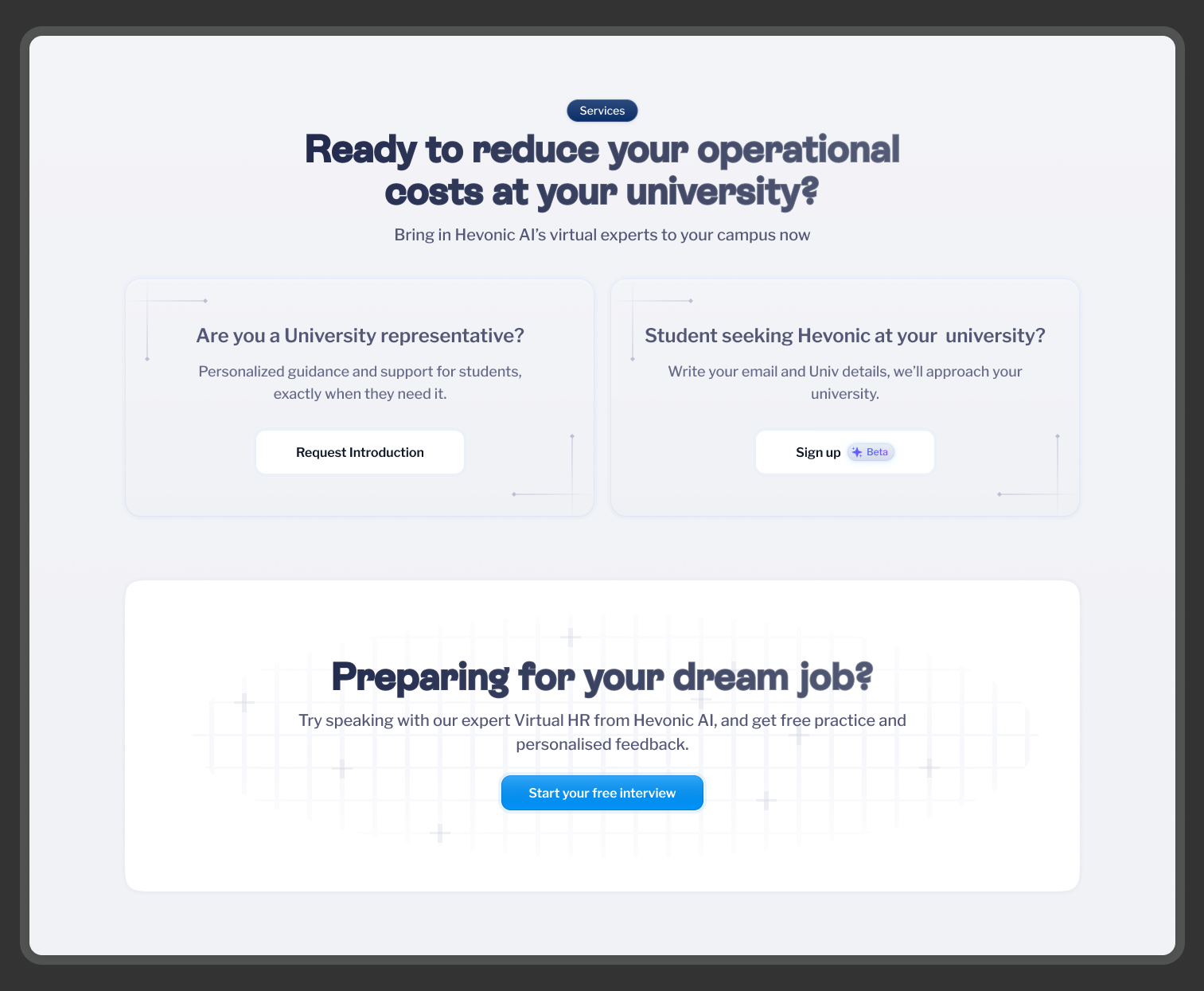 Hevonic's New CTA Section branding graphic design visual design website design
