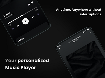 Music Player app appscreen dailyui dailyui001 figma mobileapp musicplayer musicplayerscreen spotify ui uiux