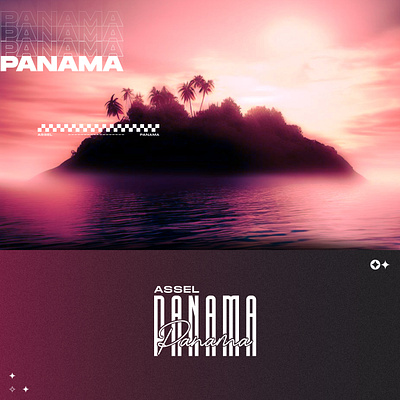 Cover Art // ASSEL - PANAMA 3d album art album cover album cover art artwork cover branding cover album cover art graphic design