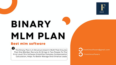 Binary MLM Plan binarymlmplan binarymlmsoftware mlmsoftware