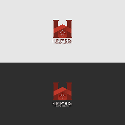 Logo Design For 'HURLEY & Co. Real Estate' 3d agency logo animation branding business logo corporate logo graphic design graphic designer home logo logo logo design logo designer logo maker logotype minimalist logo modern logo real estate logo realtor logo ui visual design