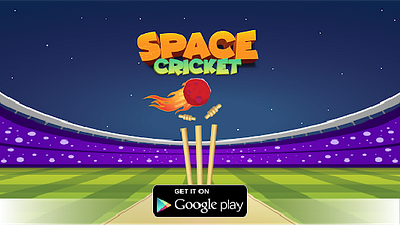 Space Cricket - Game art and UI/UX Design 2d 2d asset animation game art ui