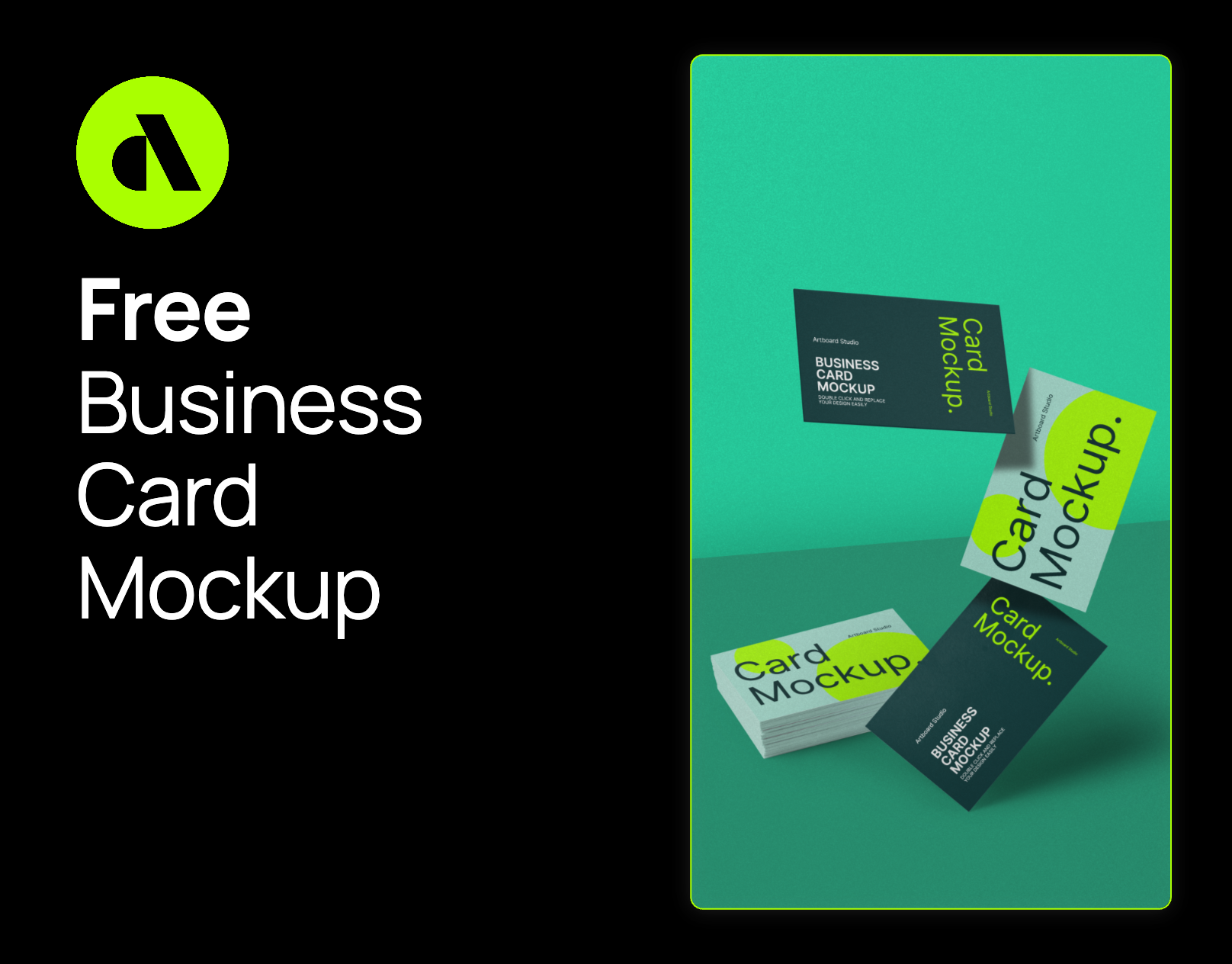 Free Business Card Mockup Template branding business card business card mockup card mockup free free business card mockup free mockup graphic design mockup mockup template