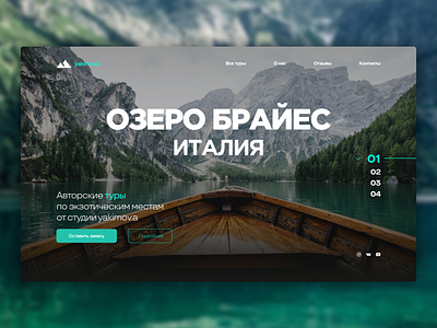 Travel Web Design design figma graphic design ui ux website