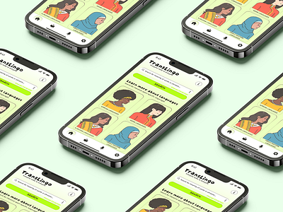 TransLingo - A Language Translation Application build2.0 design ui ux watchmegrow